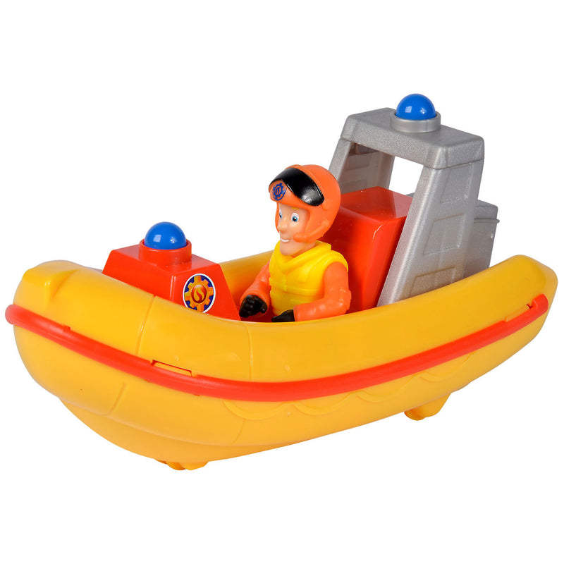 Load image into Gallery viewer, Simba brandweerman sam reddingsboot met speelfiguur elvis
