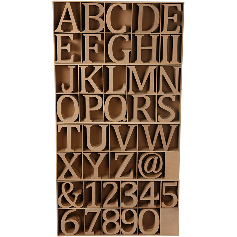 ギャラリービューアに画像をロードする, Https: www.cchobby.nl houten-letters-cijfers-en-tekens-h-13-cm-dikte-2-cm-160-stuk-1-doos
