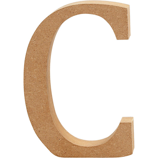 Creativ company letter c mdf 8cm, 1st.