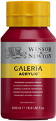 Winsor newton galeria acryl 500ml permanent alizarine crimson