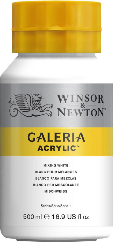 Winsor newton galeria acryl 500ml mixing white
