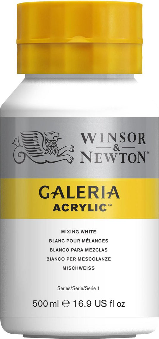Winsor newton galeria acryl 500ml mixing white