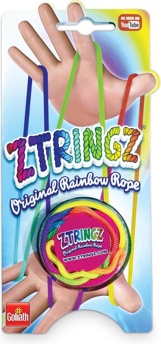 Cargue la imagen en el visor de la galería, Johntoy ztringz regenboog touw
