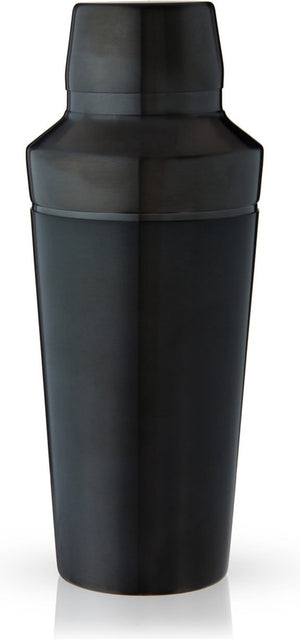 Viski titanium cocktailshaker - roestvrijstaal - 550ml - zwart