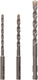 Bosch - 3-delige betonborenset sds-quick 5,0x100; 6,0x100; 8,0x120