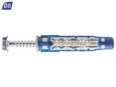 Spit colortech plug+schroef 8x50 vpe=50 (doos)