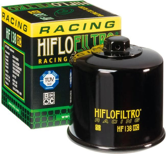 Hiflofiltro oliefilter racing oil filter hiflofi.racing hf-138rc