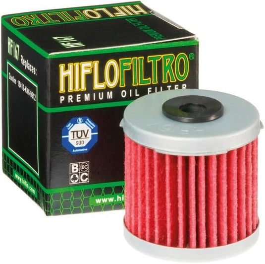 Hiflofiltro oliefilter oil filter hf 167