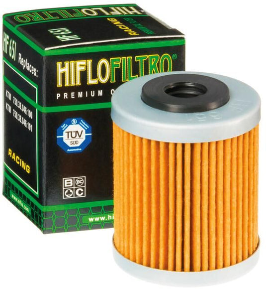 Hiflofiltro oliefilter oil filter hf 651