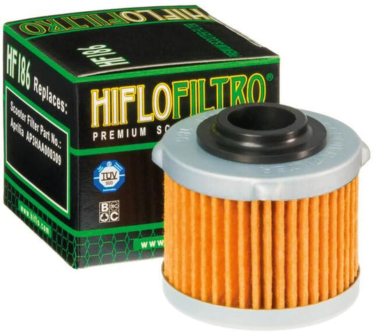 Hiflofiltro oliefilter oil filter hf 186