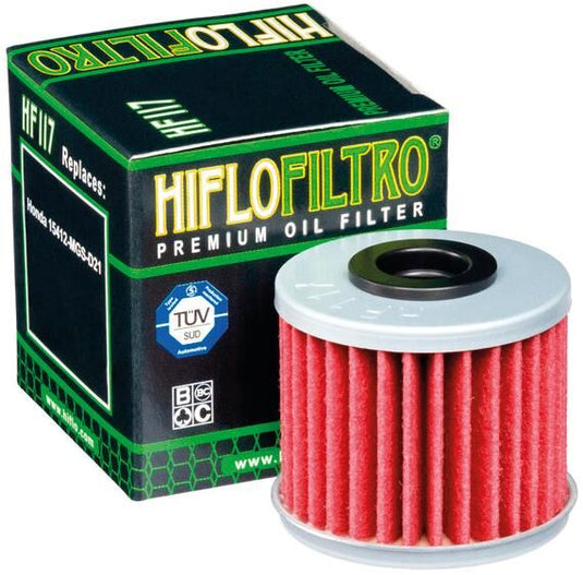 Hiflofiltro oliefilter oil filter hf-117