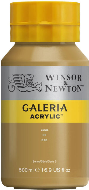 Winsor newton galeria acryl 500ml gold