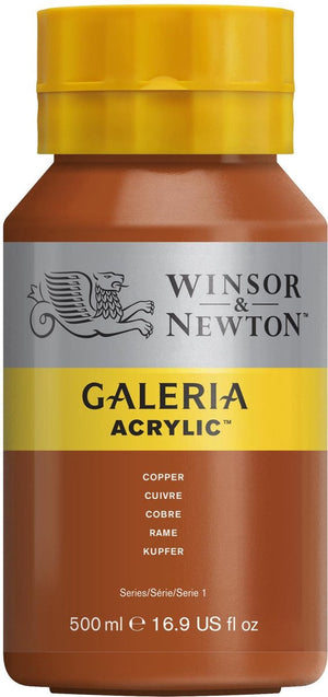 Winsor newton galeria acryl 500ml copper