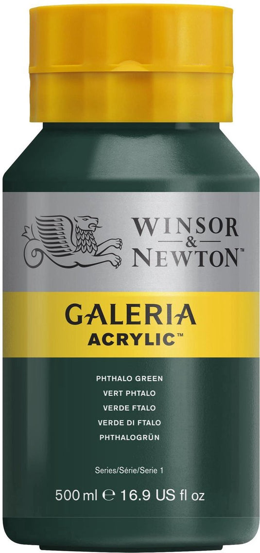 Winsor newton galeria acryl 500ml phthalo green
