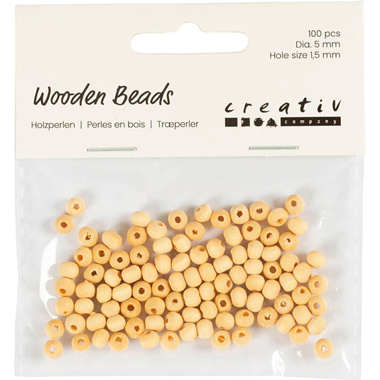 Https: www.cchobby.nl houten-kraal-d-5-mm-gatgrootte-1-5-mm-100-stuk-1-doos