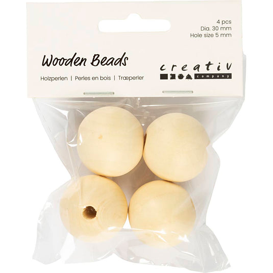 Https: www.cchobby.nl houten-kraal-d-30-mm-gatgrootte-5-mm-4-stuk-1-doos
