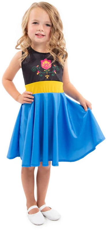 Little adventures - alpine twirl jurk – maat 116-122