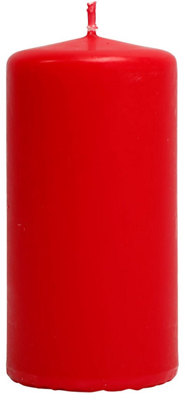 Creativ company https: www.cchobby.nl kaarsen-h-100-mm-d-50-mm-rood-6-stuk-1-doos