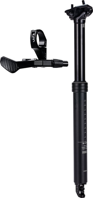 Bbb cycling liftpost verstelbare zadelpen dropper post ø30.9 mm - zadelpen met afstandsbedieningshendel - 410 mm - gecertificeerd voor: ebike, mtb racefiets - bsp-51