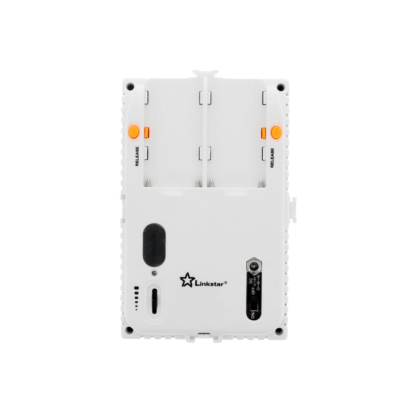 Load image into Gallery viewer, Linkstar led lamp set vd-405v-k2 incl. accu
