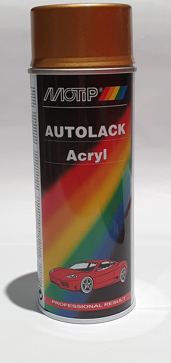 Afbeelding laden in galerijviewer, Motip spuitbus kompakt goud metallic 52200

