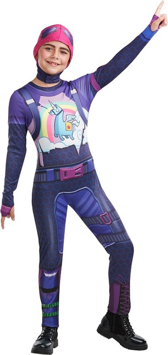 Rubies tween brite bomber fortnite verkleedpak 9-10 jaar