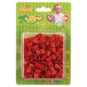 Hama maxi strijkkralen rood, 250st.