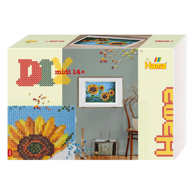 Load image into Gallery viewer, Hama DIY Art Zonnebloemen (10.000st.)
