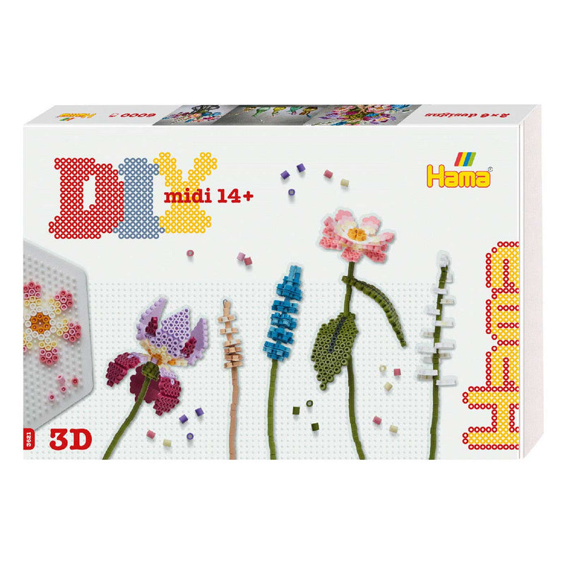 Load image into Gallery viewer, Hama midi diy art bloemenboeket (6.000st.)

