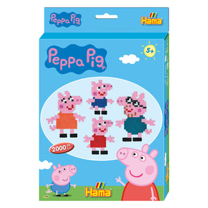 Hama midi strijkkralenset - peppa pig, 2000st.