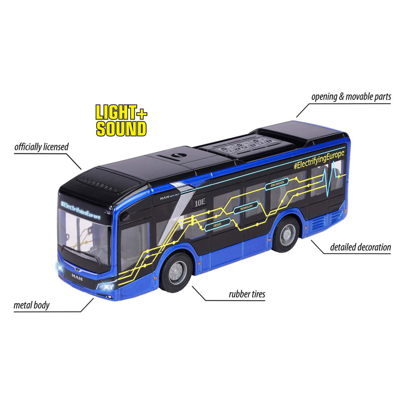 Afbeelding laden in galerijviewer, Majorette man lion's city 10 e bus
