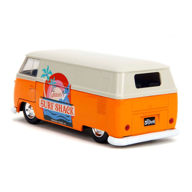 Load image into Gallery viewer, Jada toys jada stitch 1961 vw bus 1:33
