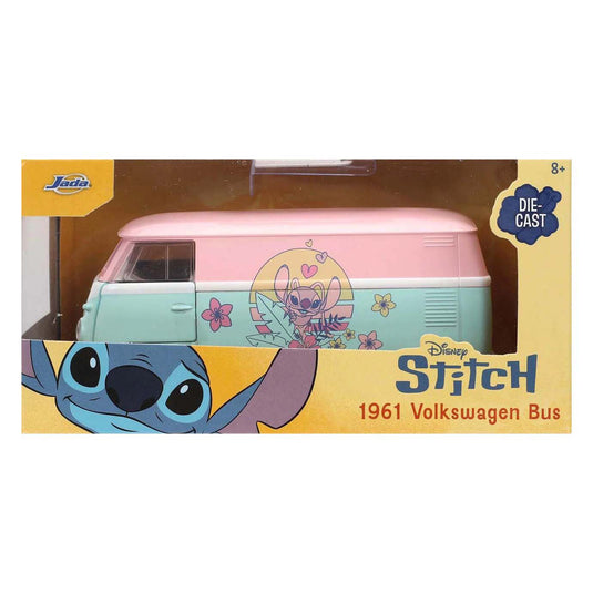 Jada toys jada stitch angel vw bus 1:33