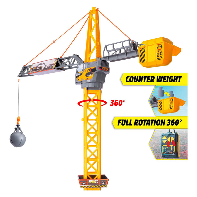 Afbeelding laden in galerijviewer, Dickie simba - mighty crane - hijskraan - 110cm - vanaf 3 jaar
