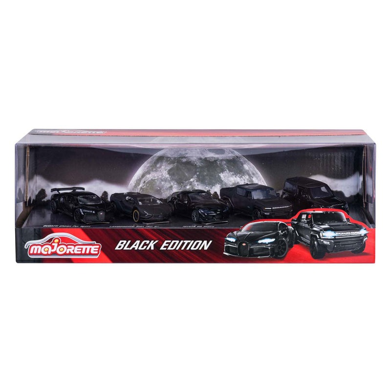 Load image into Gallery viewer, Simba majorette black edition die-cast voertuigen, 5dlg.
