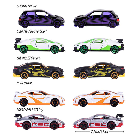 Simba majorette die-cast voertuigen limited edition 10, 5dlg.