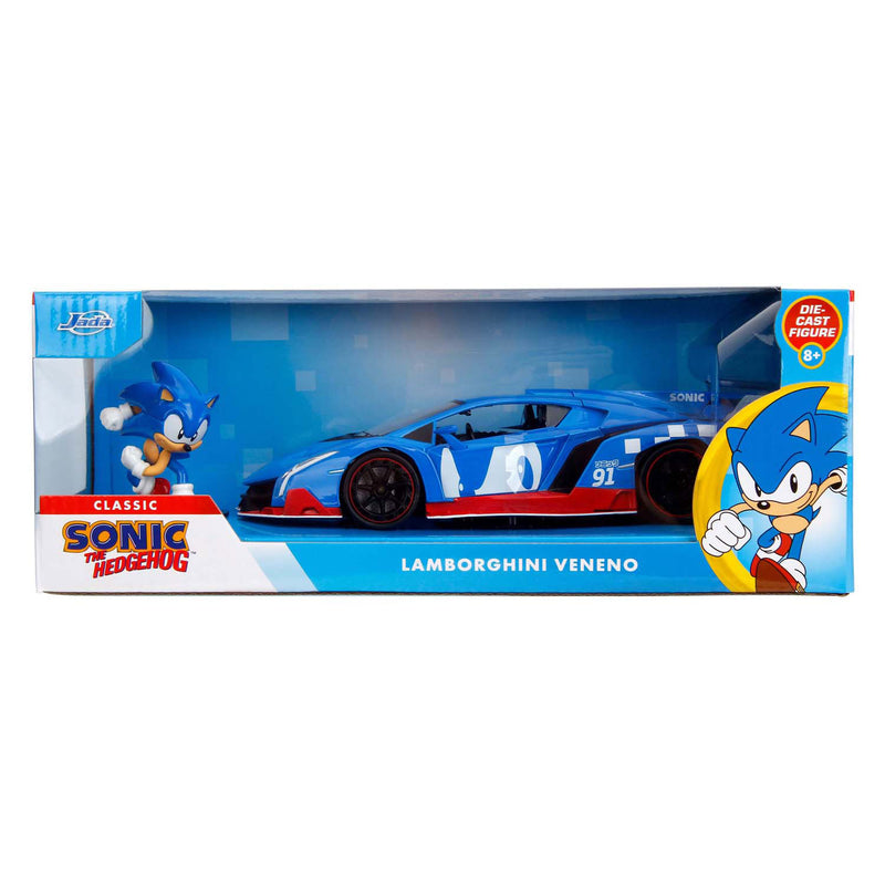 Load image into Gallery viewer, Jada toys jada sonic lamborghini veneno 1:24
