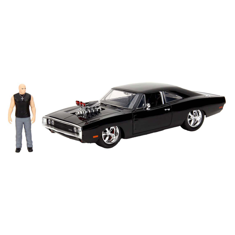 Load image into Gallery viewer, Jada toys jada fast furious 1970 dodge charger en figuur 1:24
