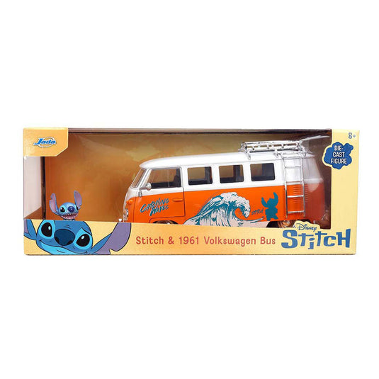 Jada stitch 1961 vw bus 1:24