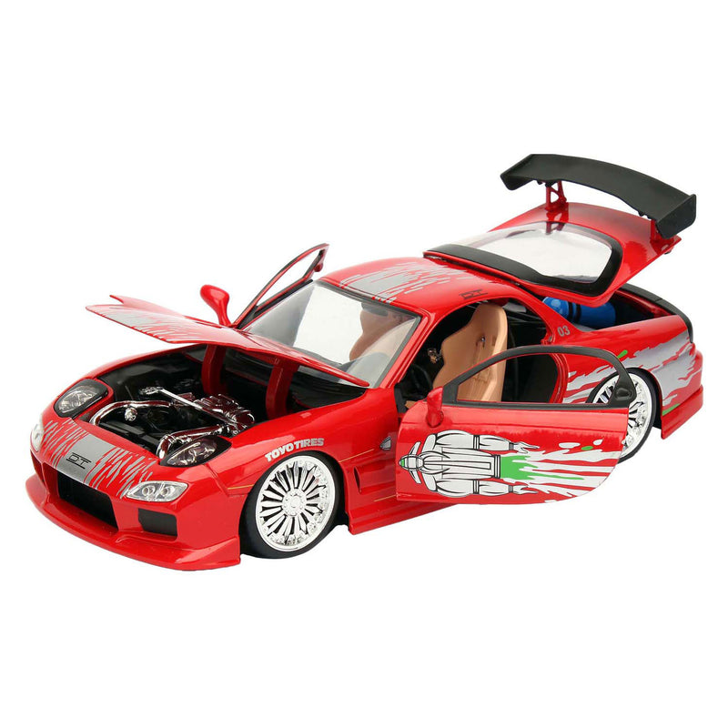 Load image into Gallery viewer, Jada fast furious 1993 mazda rx-7 1:24
