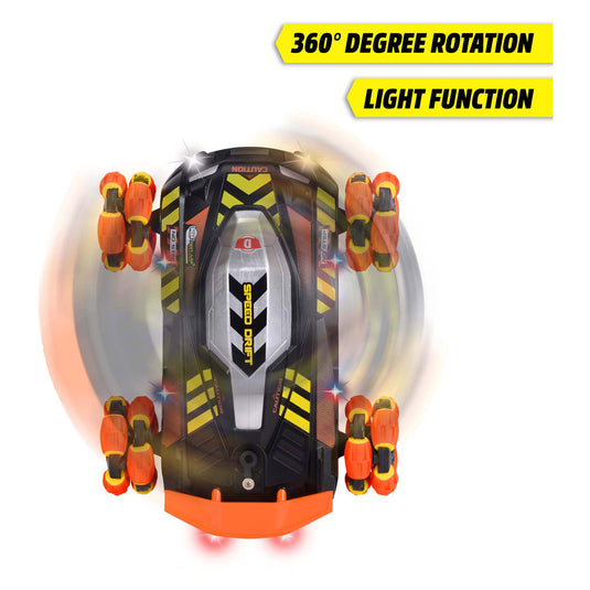 Dickie toys - rc area drifter - racewagen - licht - rookfunctie - driftfunctie - vanaf 6 jaar