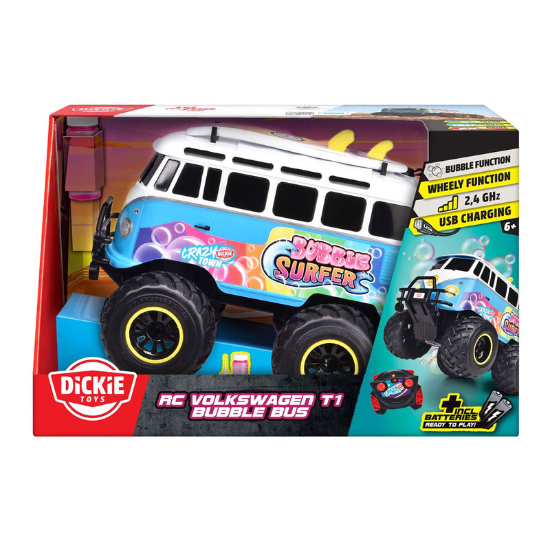 Afbeelding laden in galerijviewer, Dickie rc volkswagen t1 bubble bus rtr 1:20
