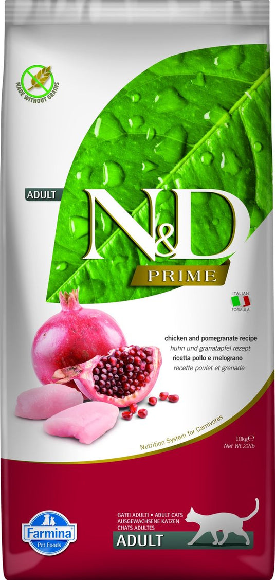 Farmina n d prime adult kattenvoer - chicken - 10 kg