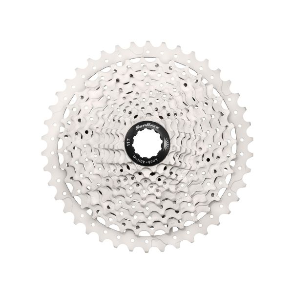 Load image into Gallery viewer, SunRace cassette 10V 11-42 CSMS3 metallic silver
