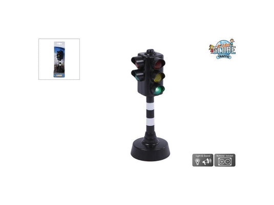 Kids globe stoplicht de luxe met licht en geluid