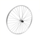 Achterwiel 28x1 5 8x1 3 8 aluminium velg, zilver. uitval cassette naaf, 7 speed, spaak 13