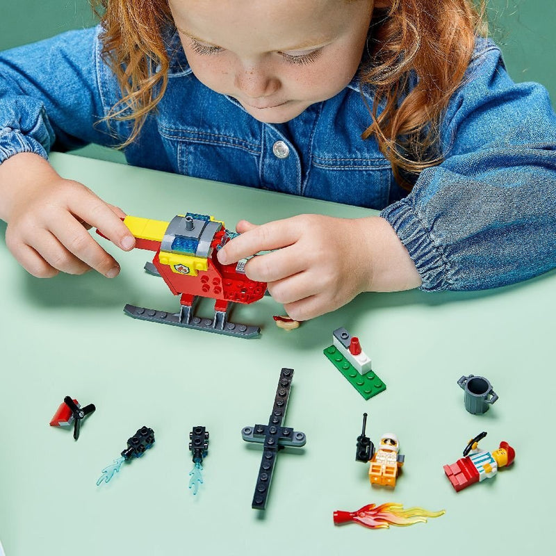 Load image into Gallery viewer, Lego City 60318 Brandweerhelikopter
