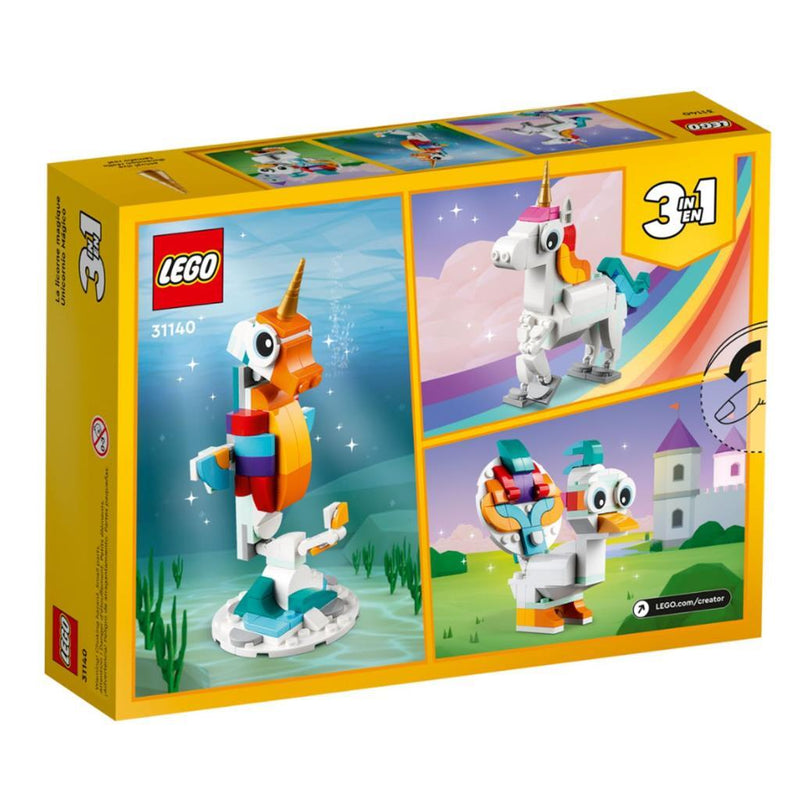 Load image into Gallery viewer, Lego creator 31140 3in1 magische eenhoorn
