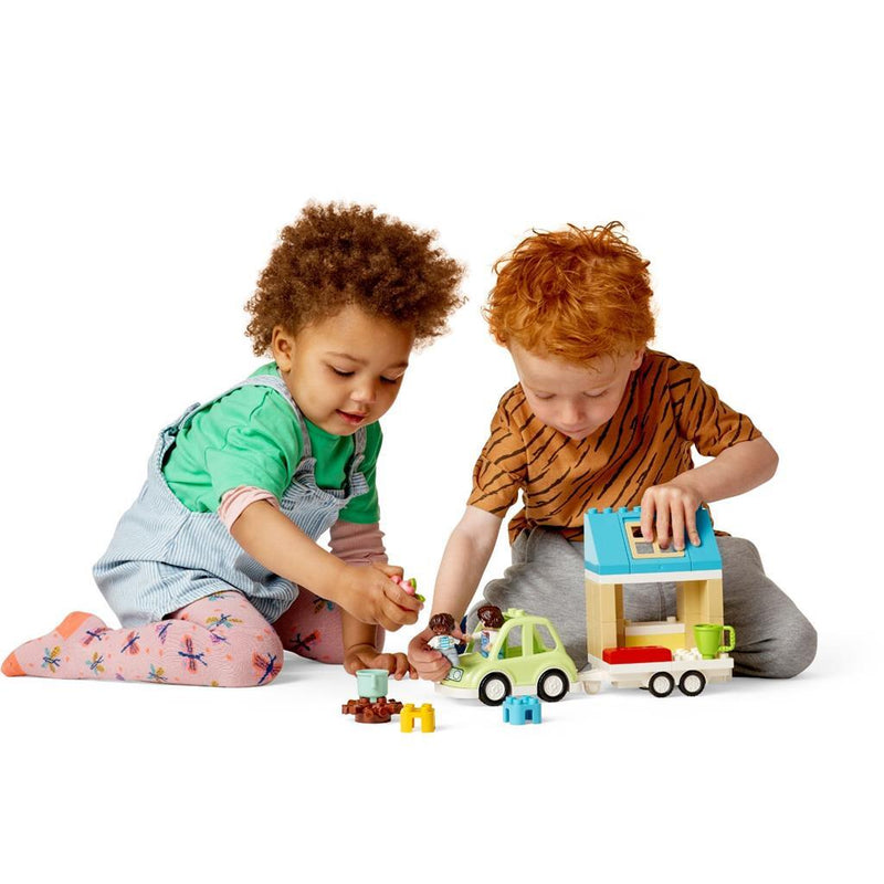 Load image into Gallery viewer, Lego duplo 10986 familiehuis op wielen
