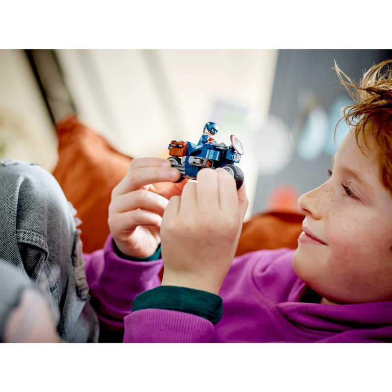 Load image into Gallery viewer, Lego Marvel 76260 Captain America en Black Widow Motoren
